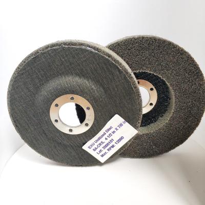 China Non Woven Right Angle Disc For Blending Finishing And EXL2S FIN 4 1/2