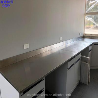 China Industry lab rooms stainless steel worktop lab furniture counters for hospital HIV lab room for sale