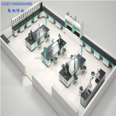 China Physics Lab or School Laboratory Room Factory Price Anti Corrosion Chemical Lab Furniture School Desk and Bench for sale