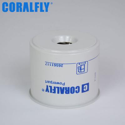 China Filter Material Coralfly 26561117 Excavator Turck Filter Generator Diesel Engine Fuel Filter for sale