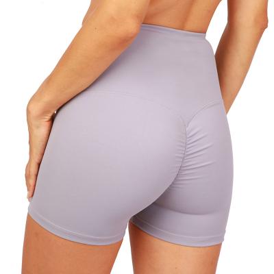 China 2021 New Summer Women's High Hip Lift Summer Tight Waist Women's Breathable YOGA SHORTS Fitness Shorts for sale