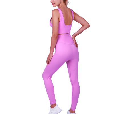 China High Quality High Elastic Women's Breathable Fitness Yoga Pants Seamless Fitness Pants Yoga Tights for sale