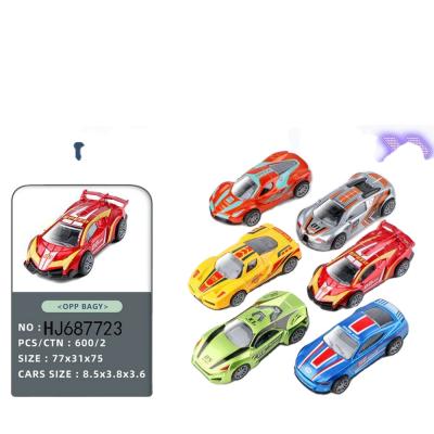 China Diecast Toy 1:50 Return Alloy Car Children Simulation Toy Car Model Set for sale