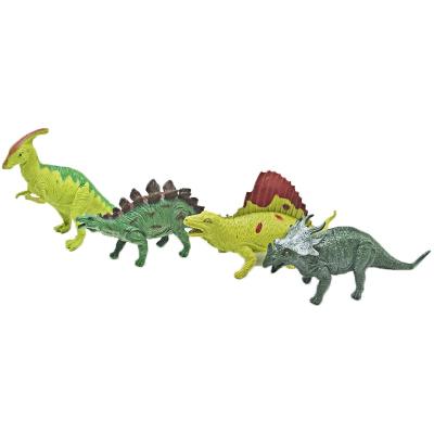 China 4 PVC Hot Selling Animals Set Toys 6 Inch Dinosaur Toys For Children for sale