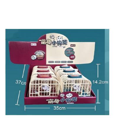 China Battery Operated Electric Light And Sound Control Dog Cage Simulates Induction Mini Sound Dog Cage for sale