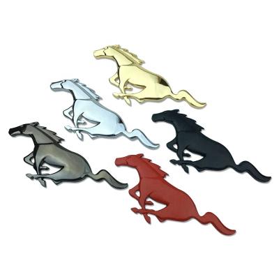 China Metal Car Sticker Grill Badges Emblem Animal Badge For Ford Mustang for sale