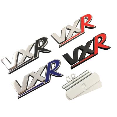 China Fashion 3D Metal VXR Car Trunk Sticker Rear Front Hood Grill Emblem Decals For Toyota for sale