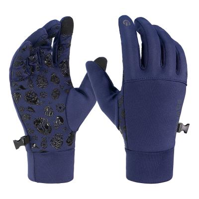 China Player Field Waterproof Unisex Touch Screen Running Glove Windproof And Waterproof Gloves For Anti-slip for sale