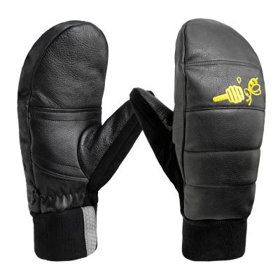 China Weatherproof& Best Rated Women's Snowboard Snowboarding Skiing Mittens Manufacturer Men's Windproof Down for sale