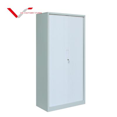 China Durable Rustproof Tambour Metal Steel Rolling Roller Shutter Door Filing Cabinet (Other) Adjustable Office for Sale for sale