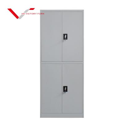 China Wholesale Price Modern Metal Filing Cabinet Office 2 Doors Metal Lockers Filing Cabinet for sale