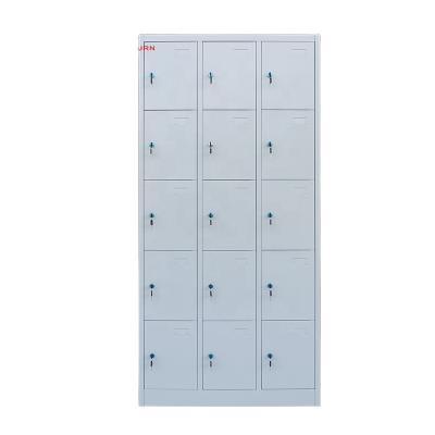 China Metal Locker Change Room Locker Furniture Employee Staff School Gym Steel Locker WDR-LK-19 for sale