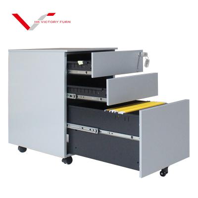 China Large Lots Steel Filing Cabinet Office Furniture Modern Movable Office Filing Cabinet for sale