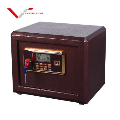 China High Quality Home Mini Iron Cabinet Steel Safe Digital Lock Home Interior Ministry Hotel Security Use Safe Box for sale