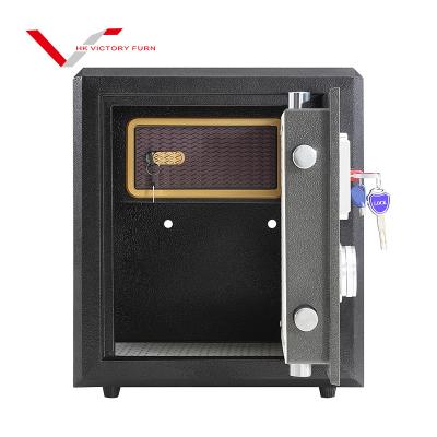 China Office Home Bank Use New Style Lock Safe Box For Office Hotel Supplies Metallic Money Safe Box for sale