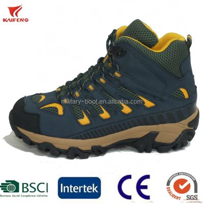 China Outdoor quality fancy climbing hiking boots for sale