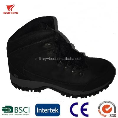 China Safety Shoes Kaifeng Black Half Boots Genuine Leather Steel Toe Boots for sale