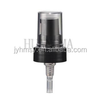 China Non Spill Accept Custom Size 22/400 Black Cosmetic Treatment Pump for sale