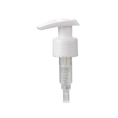 China Non Spill 24mm 28mm PP Screw Plastic Hand Lotion Dispenser Pump Liquid Shampoo for sale