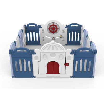 China Eco - Friendly Plastic Baby Fence Indoor Playground Plastic Fence for sale