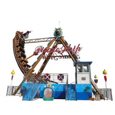 China A 28 Aluminum Outdoor Children Amusement Park Universal Maintenance Amusement Equipments Environmental Pirate Ship for sale