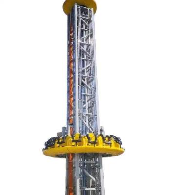 China Large Outdoor Amusement Park Thrills Autumn Sky Drop Free Ride For Amusement Park Drop Ride Free Ride for sale