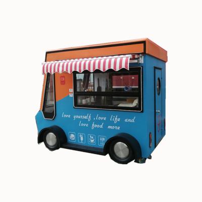 China New Product Launch Good Looking Street Commercial Catering Mobile Food Cart Used In Outdoor Fast Foods for sale