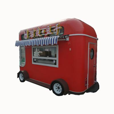 China Multi-Function Custom Mobile Fast Food Carts Mobile Street Food Cart Top Selling Fast Selling Commercial Fast Food Vending Truck for sale