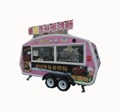 China Commercial catering limited time discount catering trailers or mobile food trucks for sale