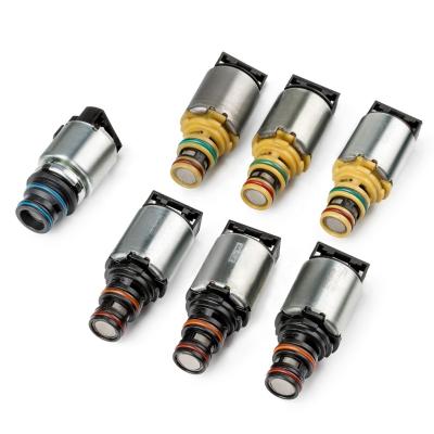 China 6T40 6T45E 7pcs BXDCF-6T45E 6T45E Gearbox Solenoid Valve Set Transmission Solenoid A Standard for sale