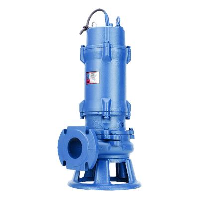 China Single Family Homes Toilet Reamer Cuts Bleed Transfer Sewage Cutter Submersible Pump for sale