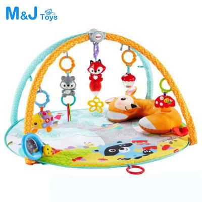 China Preschool Educational Luxury Baby Moonlight Mat Toy Plush Baby Floor Playing Infant Play Gym for sale