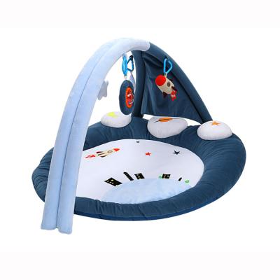 China Toy Capsule Universe Sky Explore Infant Educational Baby Play Center Activity Gym with UFO Rocket Toys for sale