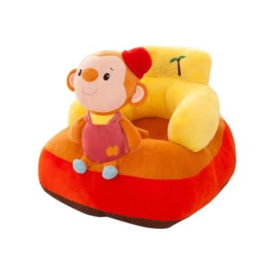 China Super Soft Plush Baby Animal Kids Soft Sofa Kids Beanbag Chair Sofa Back Plug for sale