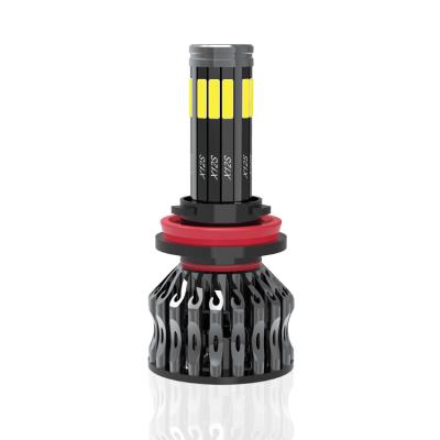 China 2022 New High Spot 6000K 35W 9-32V 10000LM X12S-H11 LED Headlight Light X12S-H11 for sale