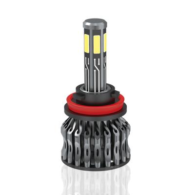 China All Models Car COB 10000LM 9-32V X6S-H8 25W 6000K Super Bright High Power Car LED Headlight X6S-H8 for sale