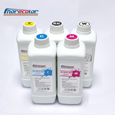 China 1000ml White Ink For Inkjet Printer CYMKW Color MSDS Certificate for sale