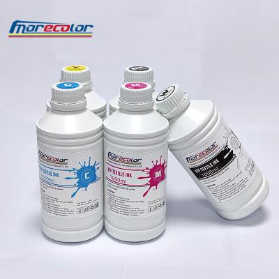 China OEM ODM DTF White Ink , Heat Transfer Ink For Cotton Textile T Shirt With 5 Colors for sale