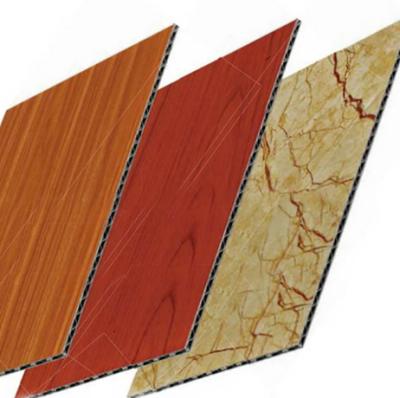 China Contemporary aluminum 3d core panel composite decking board price Philippines for sale