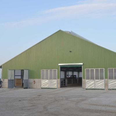 China Cheap Steel Poultry Prefab House House Poultry Farm House Closed Design For 10000 Chickens for sale