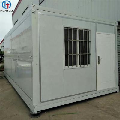 China Qingdao Industrial Low Cost Quick Easy Installation 20ft Collapsible Expandable Container House Prefab for sale