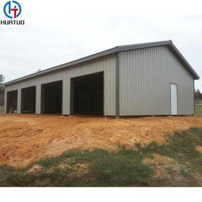 China Steel Building Australia Good Design Prefab Galvanized Steel Structure 3 Sided Shed for sale