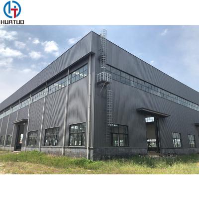 China Steel structure worshop design Autocad prefabricated stainless steel structure fabrication shop layout for sale