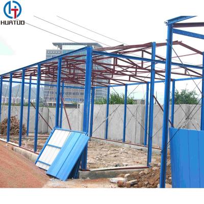 China Steel Structure Modern Two Storey Prefab Lightweight Living Housing Building for sale