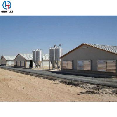 China High Quality Steel Building Steel Structure Chicken Poultry House Steel Poultry House for sale