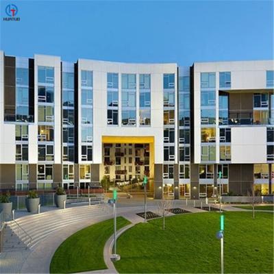 China Multi-floor Building Steel Structure Multi-storey Prefab Apartment Building Carport for sale