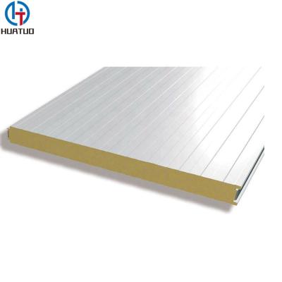 China Wall or Roof Panels Low Cost Building Materials Polyurethane ENV Sandwich Roof Panel Walls Panel for sale