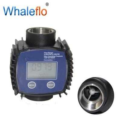 China Utilities Industrial Whaleflo K24 Digital Turbine Adblue Pump Adjustable Flow Meter For Diesel Fuel for sale