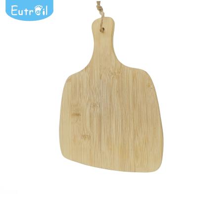 China Premium Disposable Pizza Skin Pizza Spatula Paddle Cutting Board Bamboo Handle for sale