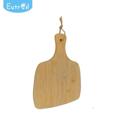 China Premium Disposable Pizza Skin Pizza Spatula Paddle Cutting Board Bamboo Handle for sale